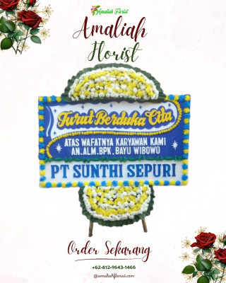 Papan Bunga Duka di Cipocok Jaya