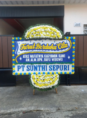 Papan Bunga Duka di Cipocok Jaya