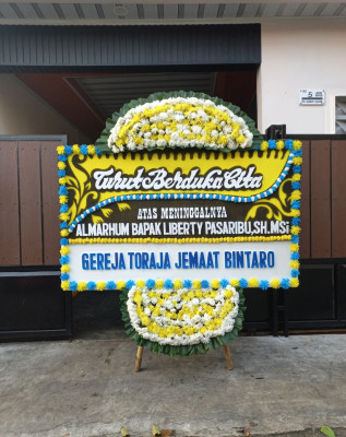 Papan Bunga Duka di Cipocok Jaya
